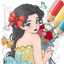 Princess Coloring Art Book 1.1.2
