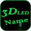 3D LED My Name Live Wallpaper 2.3