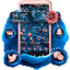 Blue Pink Rose Launcher Theme 2.1.1