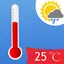 Thermometer for room temperatu 1.0