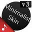 Poweramp v3 skin minimalist da 1.4.2
