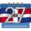 Calendario Dominicano Español 12.3