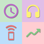 Digital Clock: Time & Goal 2.17