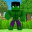 Skins Hulk for Minecraft 1.5