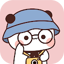 Cute Sticker Panda Gemoy Lucu 3.0