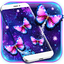 Purple Butterfly Live Wallpape 1.2