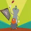 Oggy fight with Bob run 3.0.4