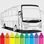 Bus Coloring Pages