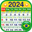 Brasil Calendário 2025 Brazil 1.9