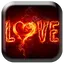 Fire Letters Wallpaper HD 1.01