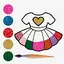 Doll Dress : Coloring Game 3.5