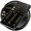 Dialer Theme Circle Black Gold 2.0