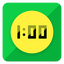 Touch Circle Clock Wallpaper +