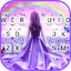 Purple Lavender Girl Keyboard  1.0