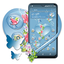 Aqua Heart Launcher Theme 2.8