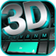 Neon 3D Black Theme 1.0