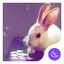 Cartoon Kawaii Pink Rabbit APU 687.0