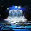 Night 3D Waterfall Wallpaper 1.0.8