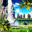 Tropical Waterfall Wallpaper 1.0.7