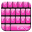 Emoji Keyboard GlossPink Theme 4.0