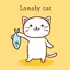 Cat Wallpaper -Lonely Cat- 1.0.0