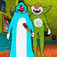Escape oggy granny horror mod 1.1