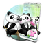 Cute Panda Love Theme 2.1.2