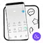 Pure White APUS Launcher theme 63.0.1001