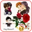 Hug Me Love Stickers & valenti 1.5