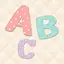 Stamp Pack: Pastel Alphabet 1.0