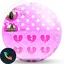 Theme Dialer Love Hearts 400