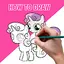 How to draw cute pony Offline 1.0