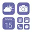 Wow Very Peri Theme, Icon Pack 202300225