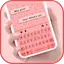 Pink Doodle SMS Keyboard Backg 1.0