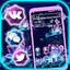 Neon Lotus Launcher Theme 3.0
