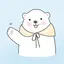 Sweet polar bear stickers 1.0