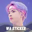Jin BTS WASticker 1.2