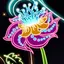 Neon Flowers Live Wallpaper 6.3