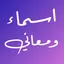 معاني الاسماء بدون نت 1.0
