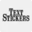 Text Stickers - WAStickerApps 1.0