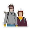 stranger things Stickers for w