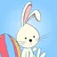Adorable Happy Easter Stickers 2.1