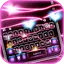 Neon Flash Hearts Keyboard Bac 1.0