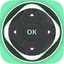 Remote for Sharp TV 2.8
