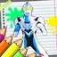 ultraman zero coloring Game 1.2