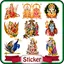 All God Stickers Navratri Mata 148
