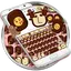 Emoji Keyboard Love Chocolate 250
