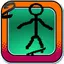 Stick-man Paper Skateboarding Extreme Game 2 2.0