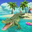 Wild Crocodile Sim Animal Game 2.1