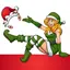 Elf U Christmas Stickers 1.2